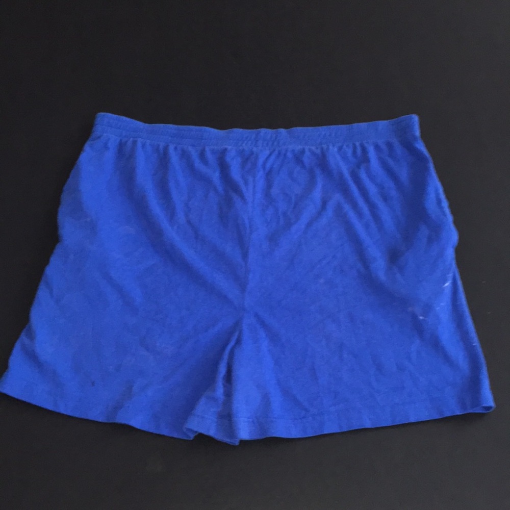($1) Lindsay Stevens Maternity Blue Shorts